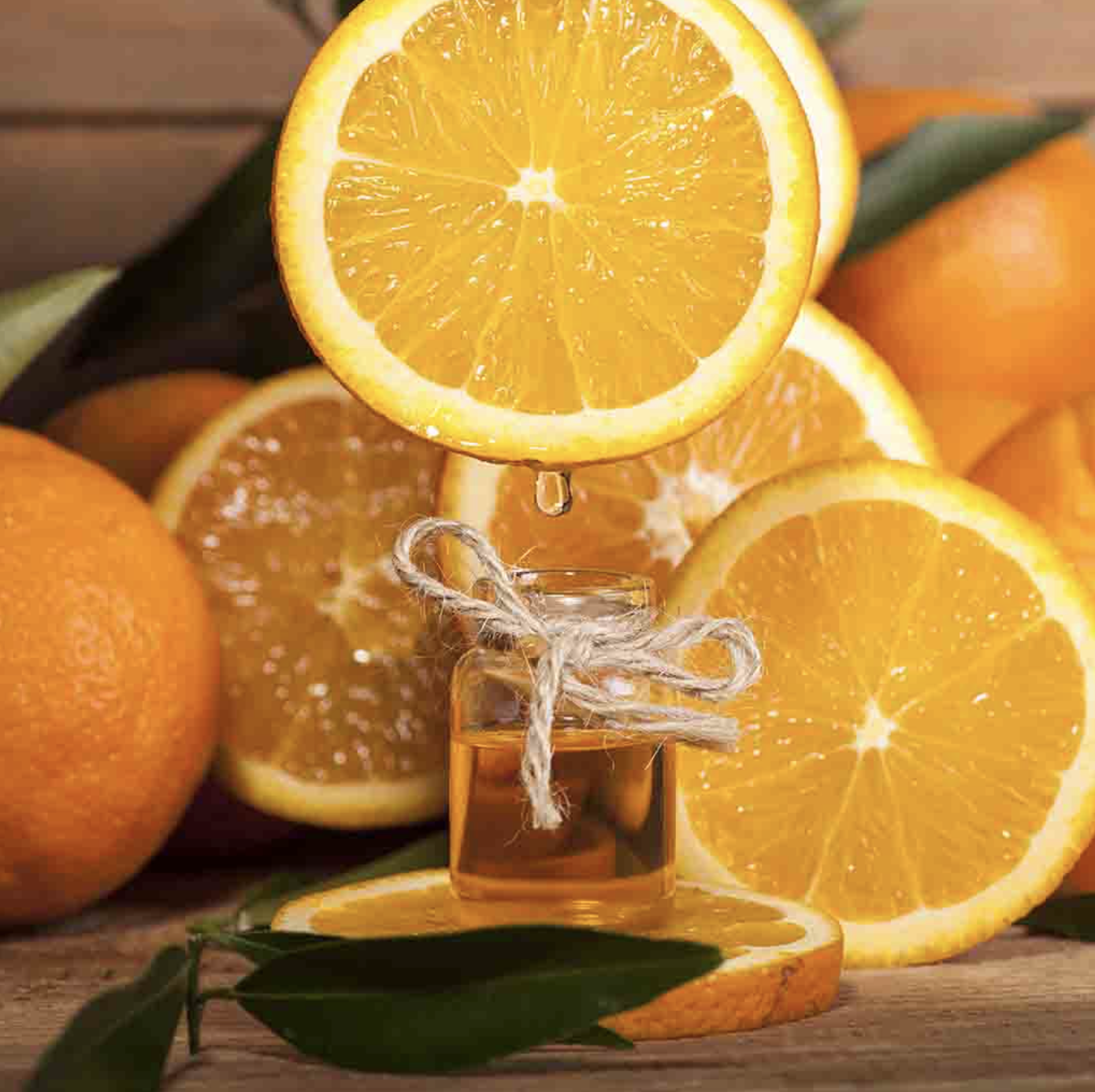 CleaniS sử dụng mùi hương từ tinh dầu cam