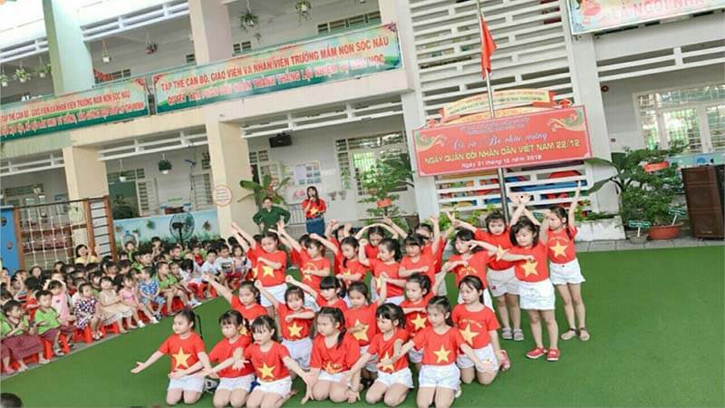 Trường mầm non tốt Hồ Chí Minh: Sóc Nâu