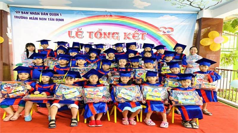 Trường mầm non tốt Hồ Chí Minh: Tân Định