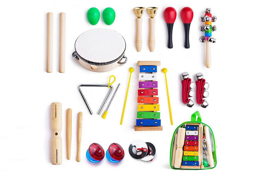 Đồ chơi giáo dục sớm: Các loại nhạc cụ